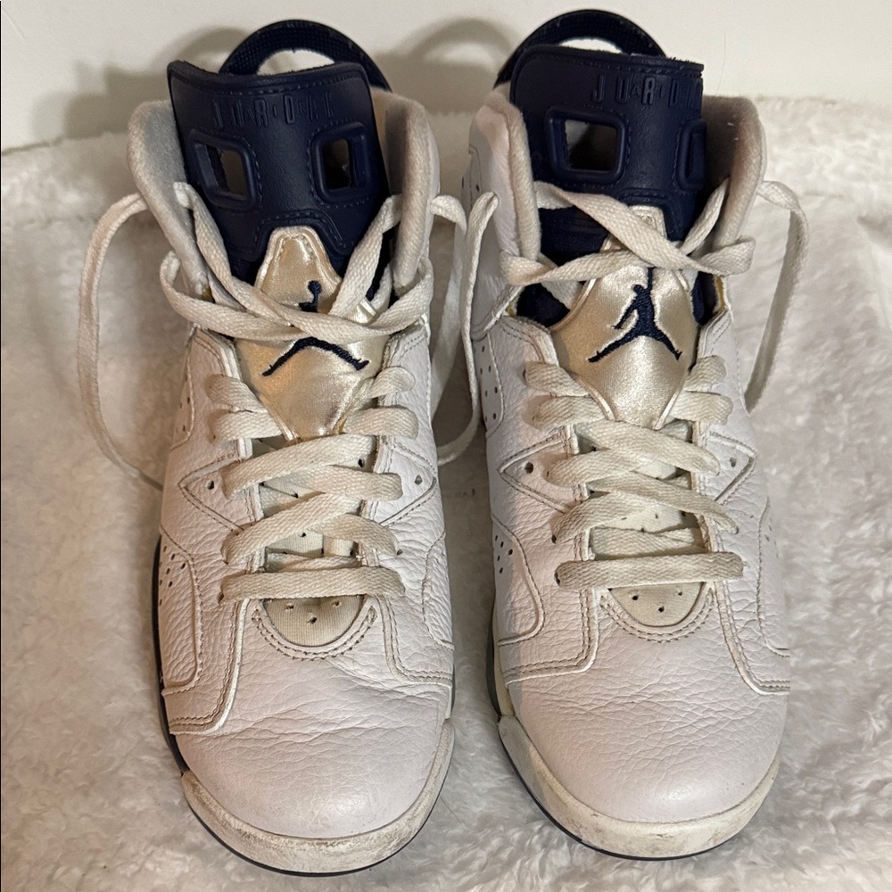 Kids White and Black Sneakers